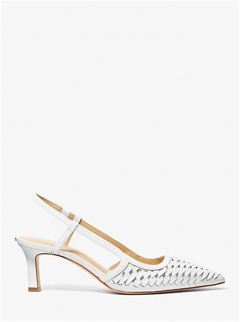 alora hand woven slingback pump